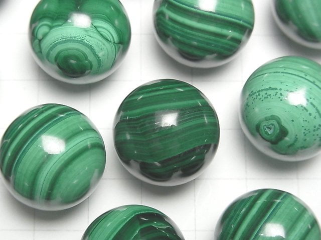 [Video] Malachite AAA Sphere ,Round 20mm 1pc