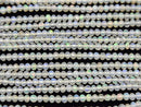 [Video] High Quality! Ethiopian Opal AA++ Faceted Button Rondelle Half or 1 Strand Beads (approx. 12 inches/30 cm)