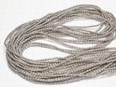 Karen Silver Patterned Rondelle 3x3x2.5mm 1/4 or 1strand beads (aprx.28inch/69cm)