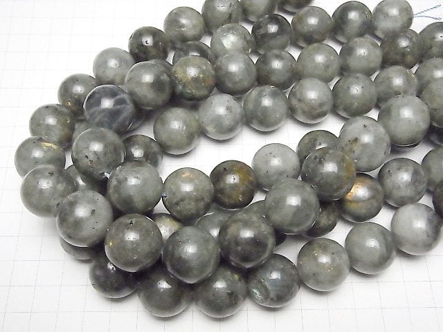 [Video]Labradorite A Round 20mm 1/4 or 1strand beads (aprx.14inch/34cm)