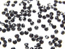 [Video] Black Diamond AAA Round Faceted 2x2mm 5pcs