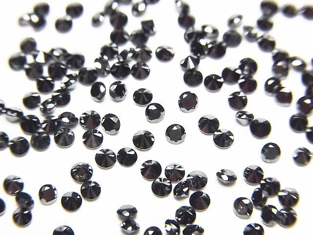 [Video] Black Diamond AAA Round Faceted 2x2mm 5pcs