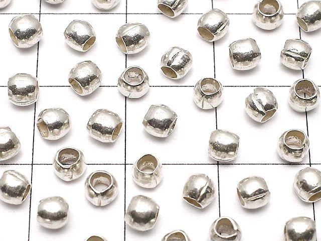 Karen Silver Roundel (Tube )3.5x3.5x3mm 10pcs