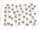 Karen Silver Rondelle (Tube )3.5x3.5x3mm 10pcs