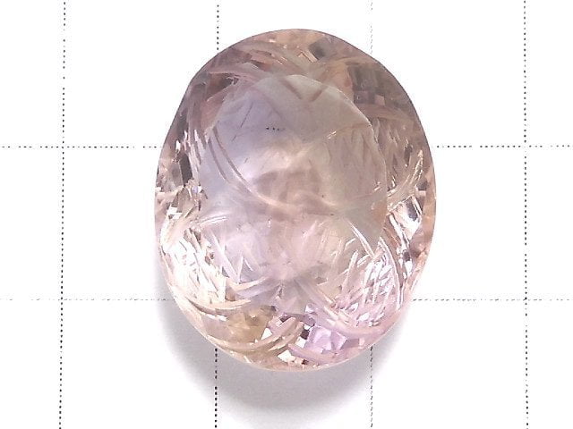 [Video][One of a kind] High Quality Ametrine AAA- Loose stone Carved Faceted 1pc NO.7