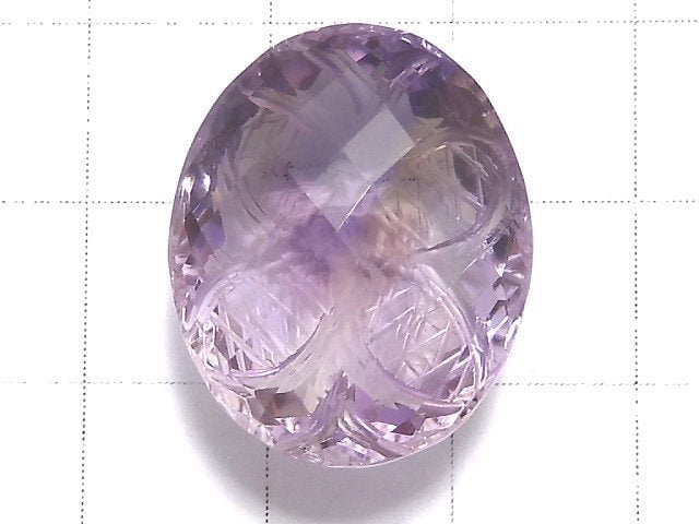 [Video][One of a kind] High Quality Ametrine AAA- Loose stone Carved Faceted 1pc NO.14