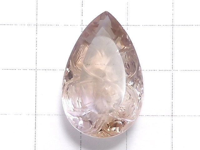 [Video][One of a kind] High Quality Ametrine AAA- Loose stone Carved Faceted 1pc NO.17