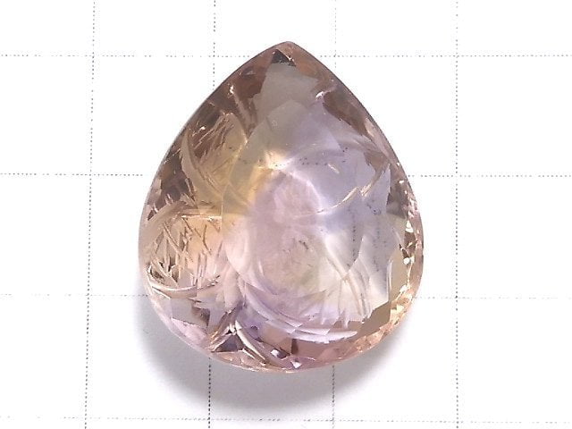 [Video][One of a kind] High Quality Ametrine AAA- Loose stone Carved Faceted 1pc NO.19