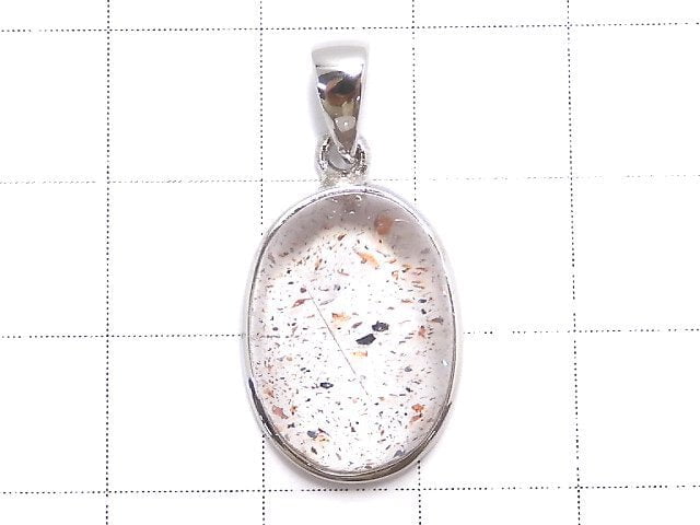 [Video][One of a kind] High Quality Lepidocrocite in Quartz AAA- Pendant Silver925 NO.30