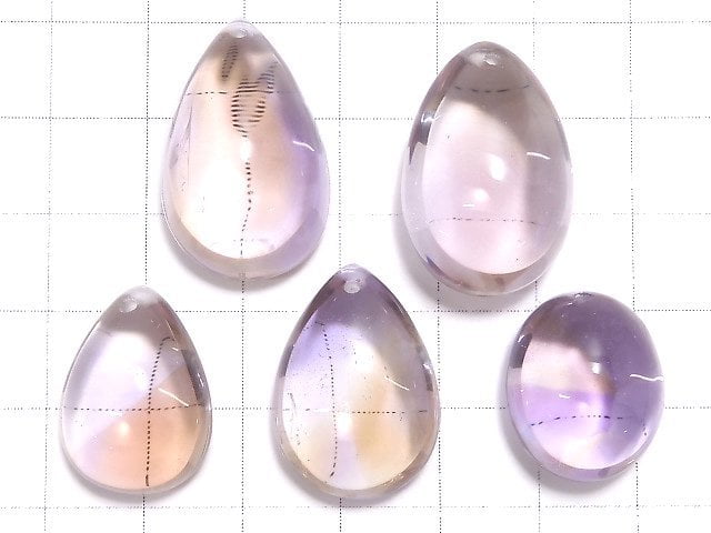 [Video][One of a kind] High Quality Ametrine AAA- 5pcs set NO.7