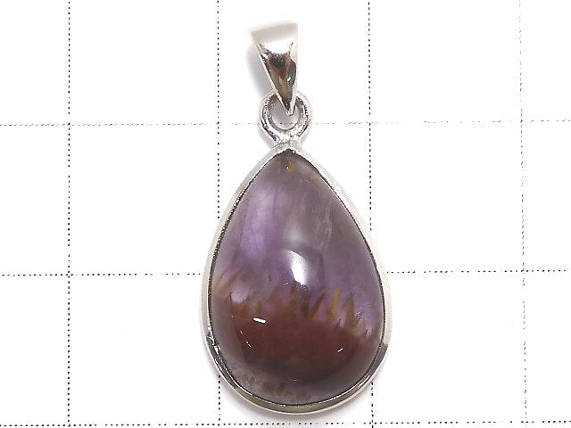 [Video][One of a kind] Cacoxenite in Amethyst AAA- Pendant Silver925 NO.5