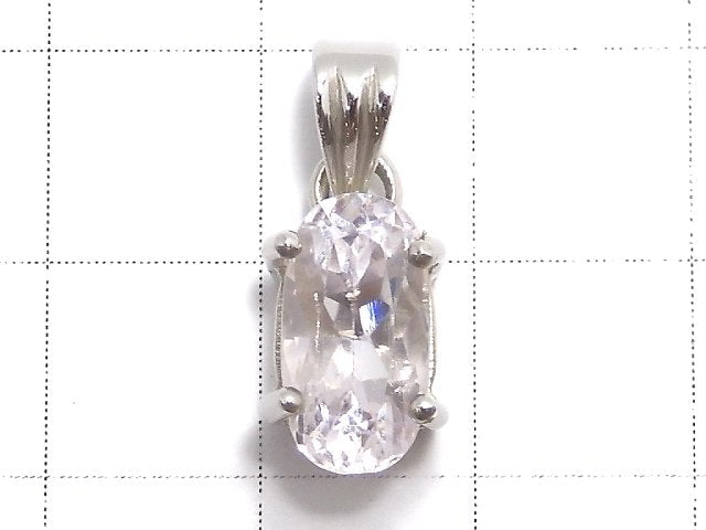 [Video][One of a kind] High Quality Kunzite AAA Faceted Pendant Silver925 NO.5