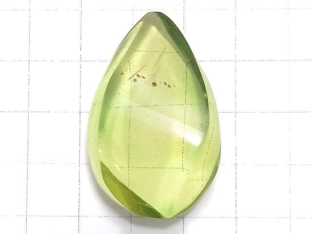 [Video][One of a kind] Green Amber Loose stone Marquise NO.196