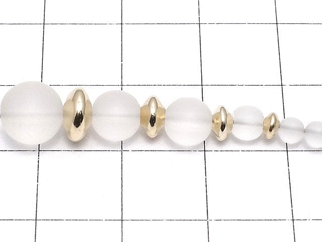 14KGF Roundel [3.5mm][4.5mm][5.5mm][7.3mm] 2pcs