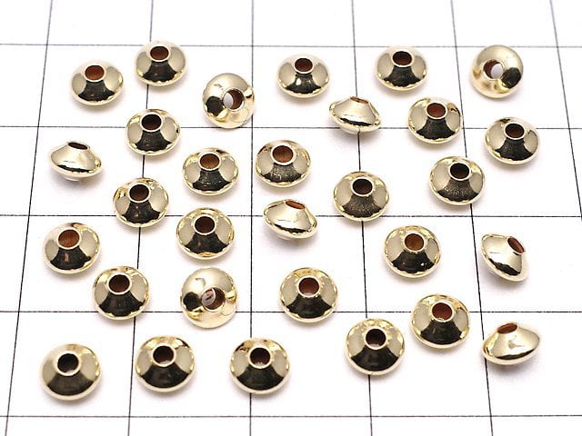 14KGF Roundel [3.5mm][4.5mm][5.5mm][7.3mm] 2pcs