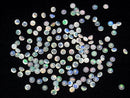 [Video]High Quality Ethiopian Opal AAA- Loose stone Round Faceted 4x4mm 10pcs