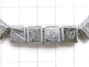 [Video][One of a kind] Meteorite (Muonionalusta) Cube 8x8x8mm Bracelet NO.5