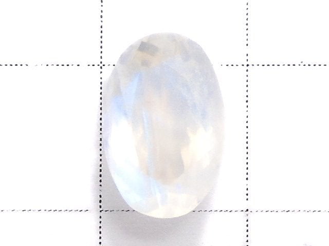 [Video][One of a kind] High Quality Rainbow Moonstone AAA Loose stone Faceted 1pc NO.23