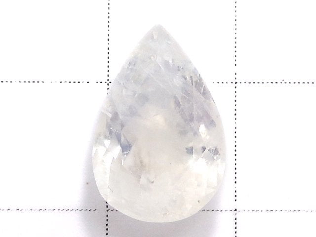 [Video][One of a kind] High Quality Rainbow Moonstone AAA Loose stone Faceted 1pc NO.36