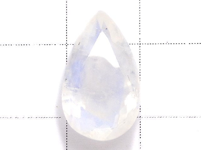 [Video][One of a kind] High Quality Rainbow Moonstone AAA Loose stone Faceted 1pc NO.40