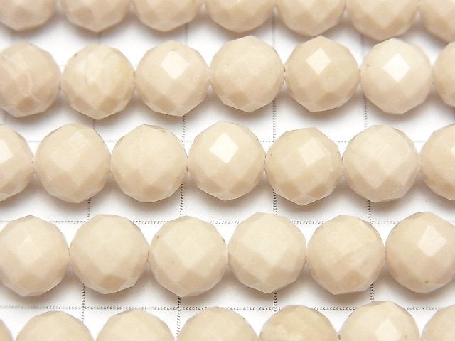 Riverstone  64Faceted Round 8mm 1strand beads (aprx.15inch/36cm)