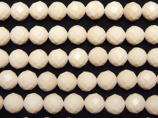 Riverstone  64Faceted Round 8mm 1strand beads (aprx.15inch/36cm)