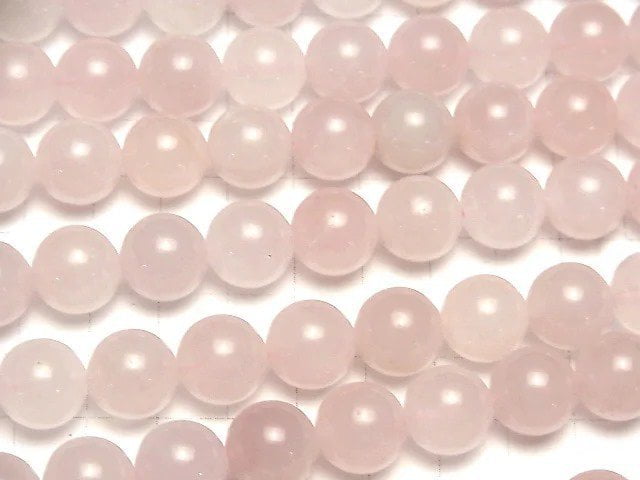 [Video]Rose Quartz AA++ Round 12mm half or 1strand beads (aprx.15inch/36cm)