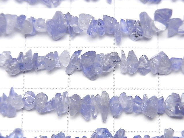 [Video]Tanzanite AA++ Chips 1strand beads (aprx.33inch/82cm)