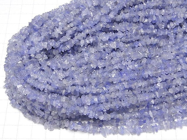 [Video]Tanzanite AA++ Chips 1strand beads (aprx.33inch/82cm)