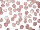 [Video]High Quality Pink Epidote AA++ Loose stone Round Faceted 8x8mm 5pcs