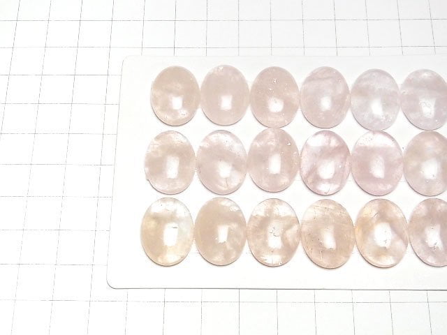 [Video]Morganite AA+ Oval Cabochon 20x15mm 1pc