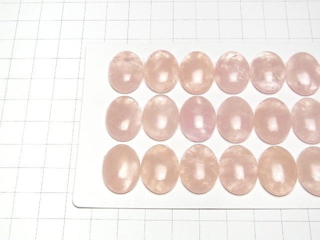 [Video]Morganite AA++ Oval Cabochon 20x15mm 1pc