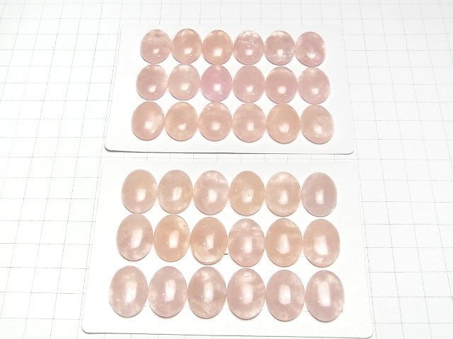 [Video]Morganite AA++ Oval Cabochon 20x15mm 1pc