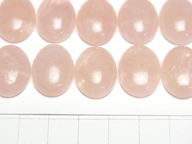 [Video]Morganite AAA- Oval Cabochon 20x15mm 1pc