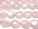 [Video]High Quality Morganite AA++ Oval half or 1strand beads (aprx.17inch/42cm)