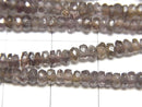 [Video]High Quality! Color Change Garnet AA++ Faceted Button Rondelle half or 1strand beads (aprx.15inch/38cm)