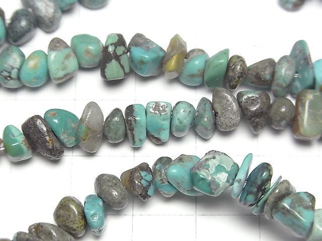 [Video]Turquoise AA Chips (Small Nugget) 1strand beads (aprx.15inch/38cm)