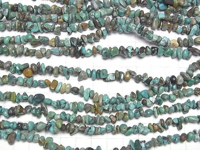 [Video]Turquoise AA Chips (Small Nugget) 1strand beads (aprx.15inch/38cm)