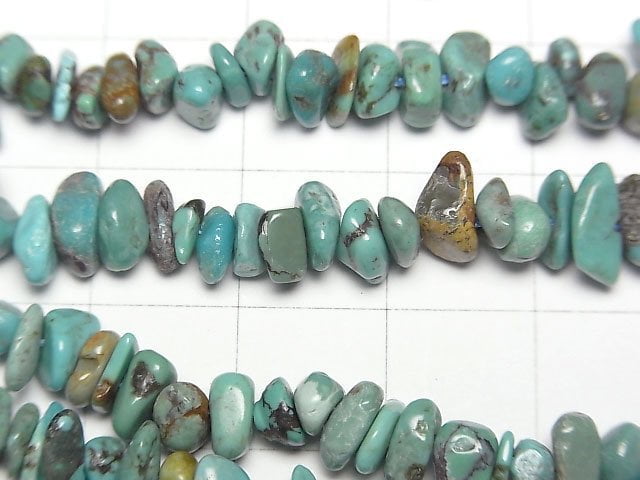 [Video]Turquoise AA Chips (Small Nugget) 1strand beads (aprx.15inch/38cm)