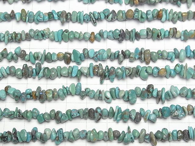 [Video]Turquoise AA Chips (Small Nugget) 1strand beads (aprx.15inch/38cm)