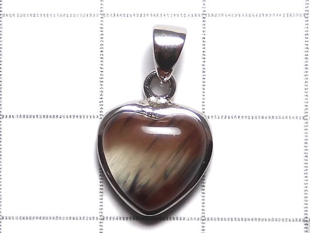 [Video][One of a kind] Tibetan Andesine AAA Pendant Silver925 NO.7