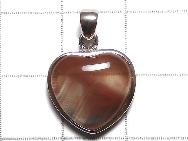 [Video][One of a kind] Tibetan Andesine AAA Pendant Silver925 NO.14