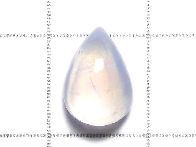 [Video][One of a kind] High Quality Rainbow Moonstone AAA Cabochon 1pc NO.24
