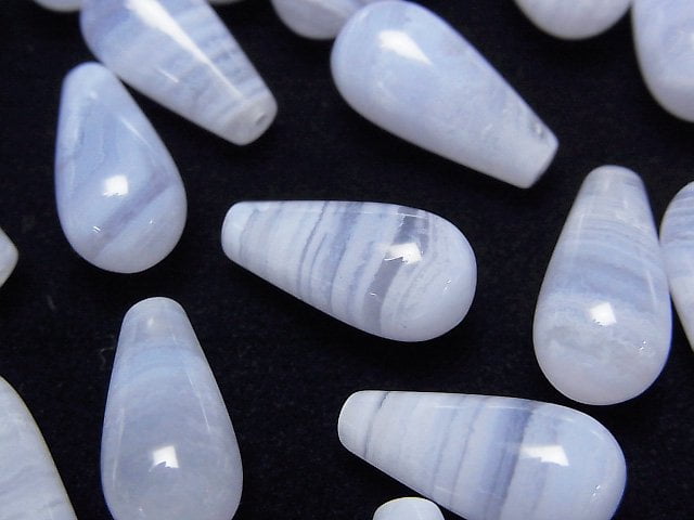 Blue Lace Agate Gemstone Beads