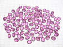[Video] Doublet Crystal AAA Loose stone Oval Faceted 10x8mm [Pink/Splash] 3pcs