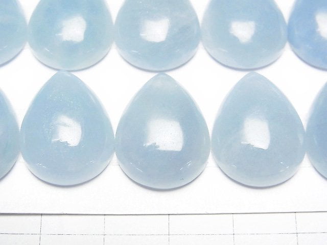 [Video]Namibia Aquamarine AAA Pear shape Cabochon 20x15mm 1pc