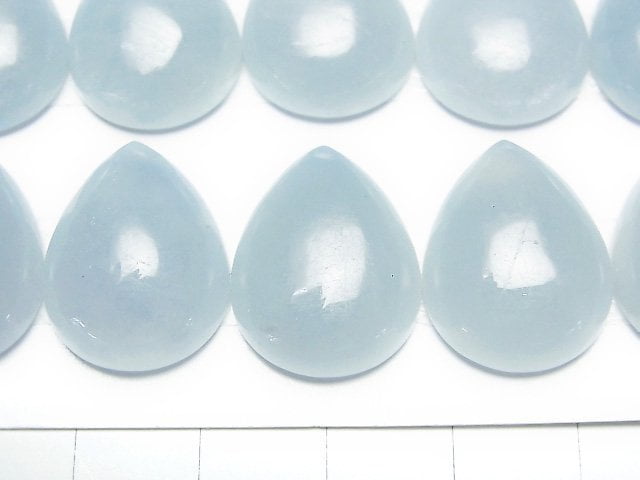 [Video] Namibia Aquamarine AAA- Pear shape Cabochon 20x15mm 1pc