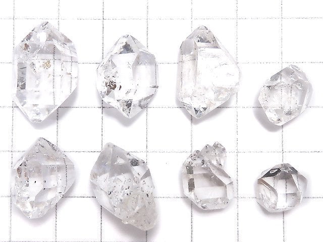 [Video][One of a kind] NYHerkimer Diamond AAA- Loose stone Rough Rock 8pcs set NO.2