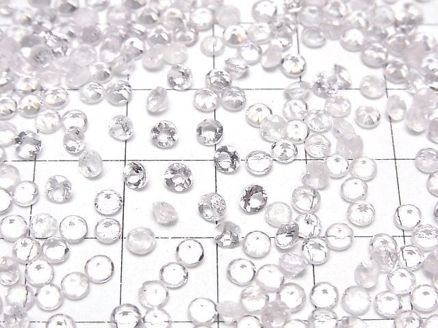 [Video]Morganite AA++ Loose stone Round Faceted 3x3mm 10pcs