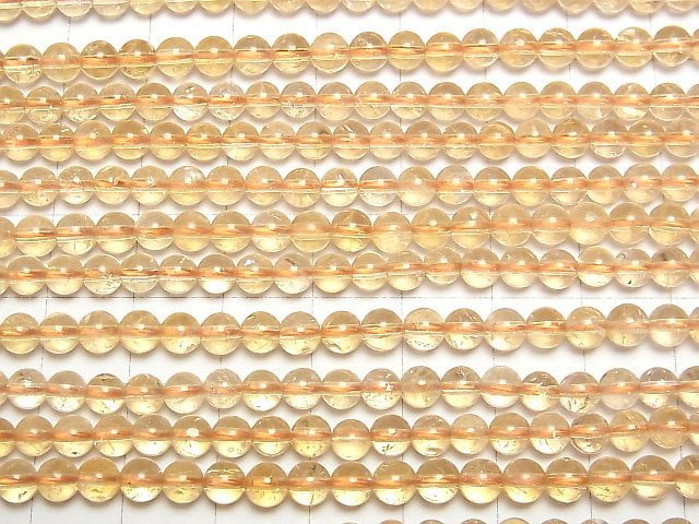 [Video]Citrine AA++ Round 4.5mm 1strand beads (aprx.15inch/38cm)